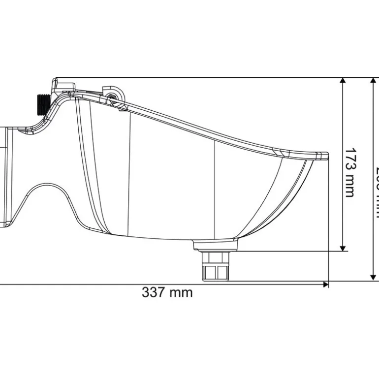 Abreuvoir POLYSELF PF2 à palette verticale