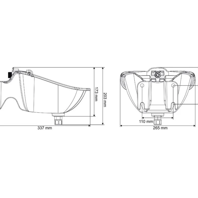 Abreuvoir POLYSELF PF2 à palette verticale