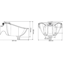 Abreuvoir POLYSELF PF2 à palette horizontale