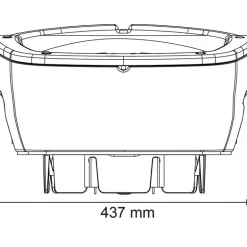 Abreuvoir POLYSPRING II à niveau constant non chauffant