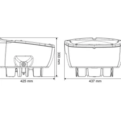 Abreuvoir POLYSPRING II à niveau constant non chauffant