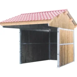 Abri de prairie double pente 3x3 m