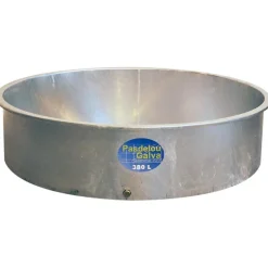 Bac de pâturage métallique "Spécial Poneys"