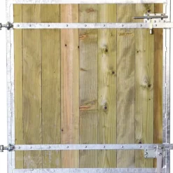 Battant bas de porte de box modèle STANDARD - Tirant gauche