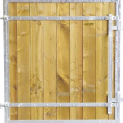 Battant bas de porte de box modèle PRO - Tirant gauche