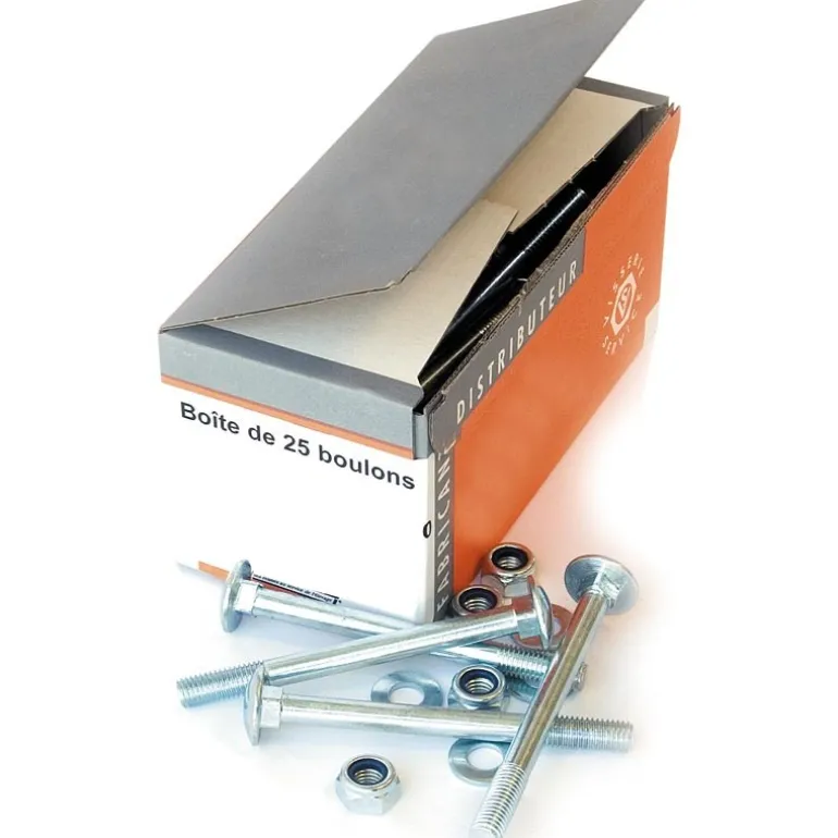 Boulonnerie pour assemblage abris SP