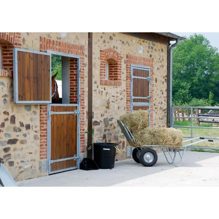 Brouette à fourrage 2 roues