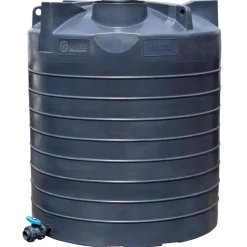 Cuve de stockage aérienne verticale 6000 l. ø 1,95 m