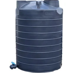 Cuve de stockage aérienne verticale 4000 l. ø 1,60 m