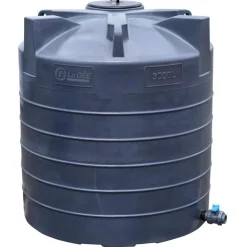 Cuve de stockage aérienne verticale 3000 l. ø 1,60 m