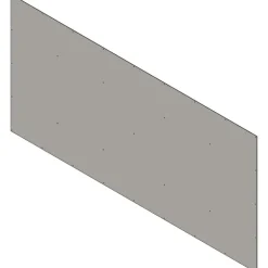 Doublage intérieur de façade de box Long. 4 m