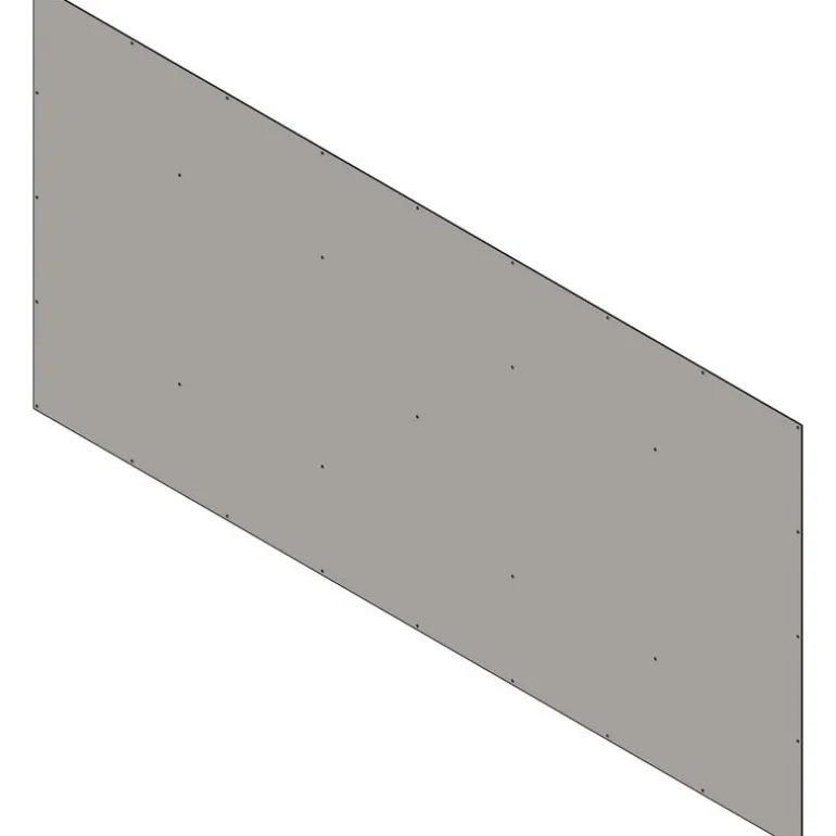 Doublage intérieur de façade de box Long. 4 m