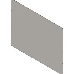 Doublage intérieur de façade de box Long. 3 m