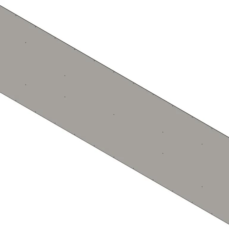 Doublage pour séparation de box Long. 4 m - partie basse