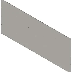 Doublage pour séparation de box Long. 3 m - partie basse