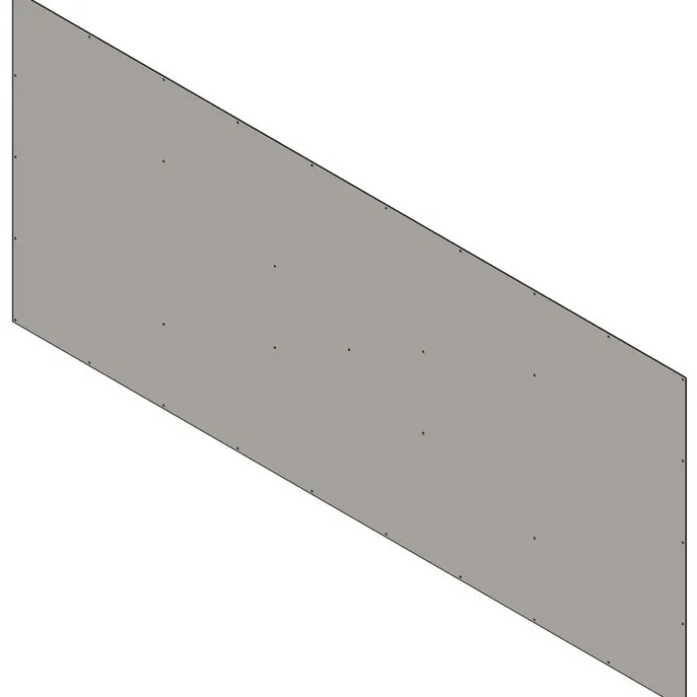 Doublage pour séparation de box Long. 3 m - partie basse