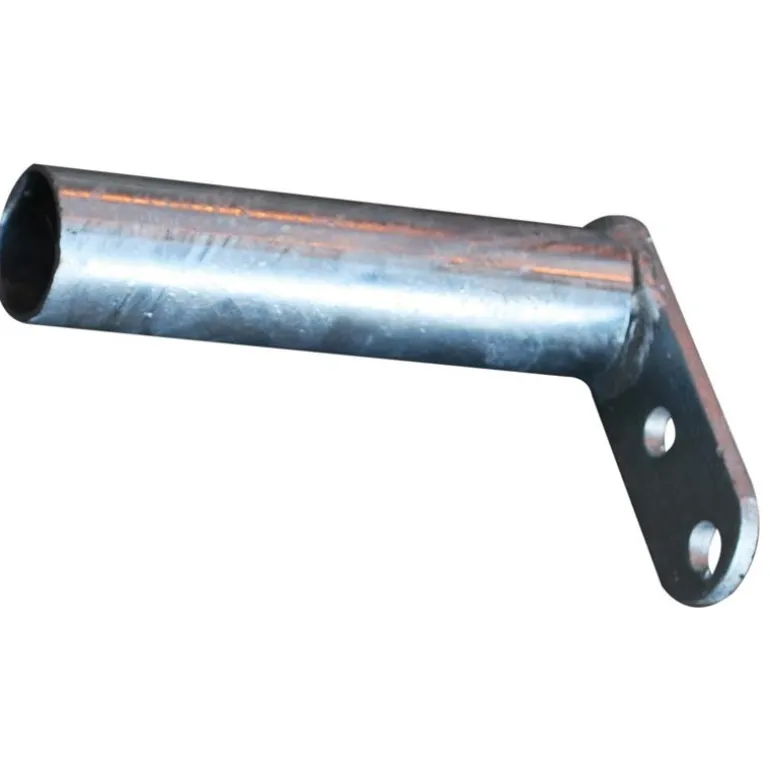 Embout à platine pour panneau libre-service