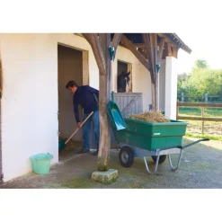 Grattoir d'écurie avec poignée