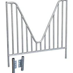 Grille col de cygne pour porte battante