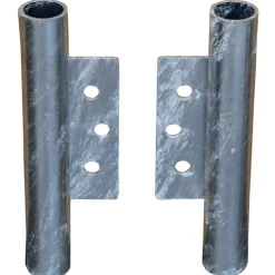 Grille col de cygne pour porte battante