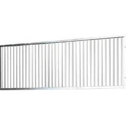 Grille de séparation de box 4 m pour soubassement à maçonner
