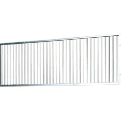 Grille de séparation de box 3 m pour soubassement à maçonner