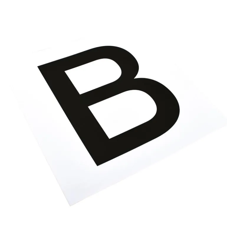 Jeu d'autocollants pour plaques ou panneaux de dressage