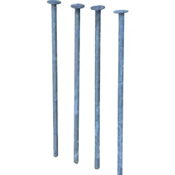 Jeu de 4 pitons d'ancrage