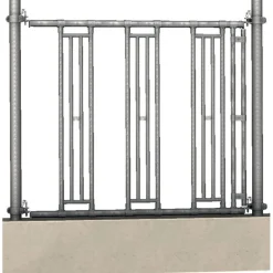 Kit passage de tête à encolure réglable pour panneau libre-service