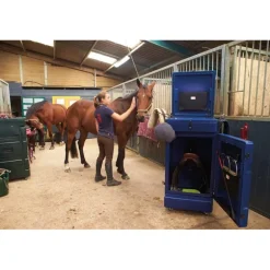 Malle de concours verticale chevaux de selle