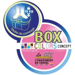 Malle de pansage BOX COLORS