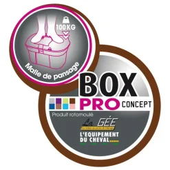 Malle de pansage BOX PRO XL