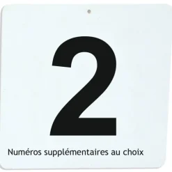 Numéro pour maniabilité