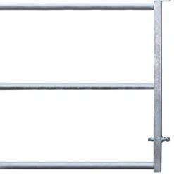 Panneau avant amovible pour barrière de stabulation