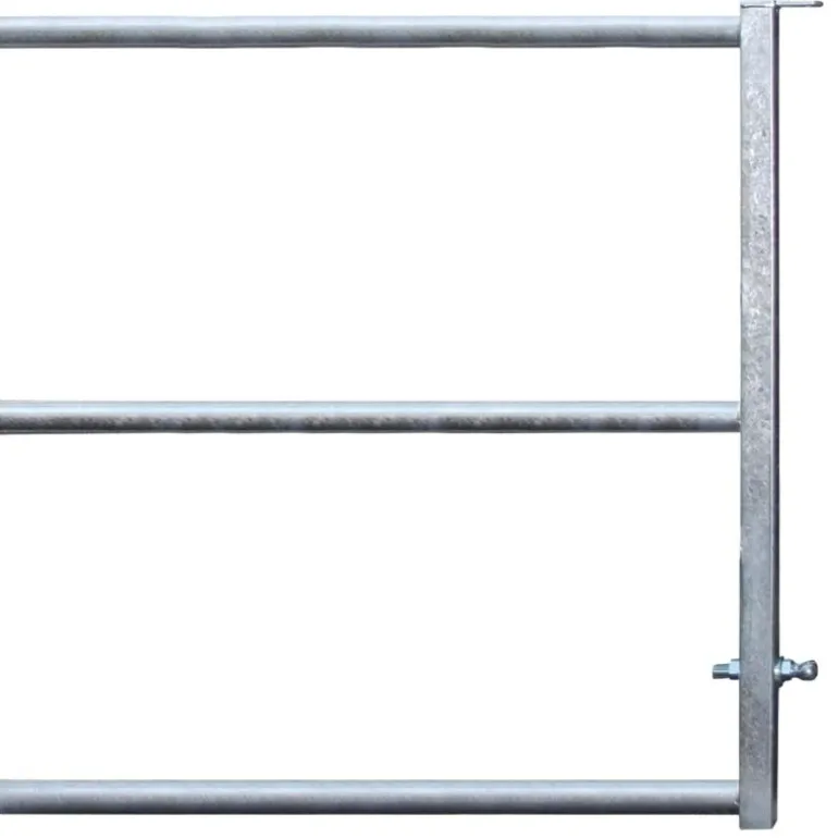 Panneau avant amovible pour barrière de stabulation