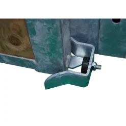 Porte coulissante col de cygne