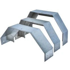 Protection metallique pour mangeoire d'angle 21 L