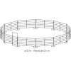 Rond de longe galvanisé Ø 12 m (panel 2,40 m)