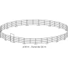 Rond de longe galvanisé Ø 18 m (panel 3,60 m)