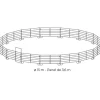 Rond de longe galvanisé Ø 15 m (panel 3,60 m)