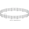Rond de longe galvanisé Ø 15 m (panel 2,40 m)