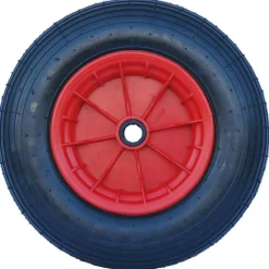 Roue gonflable avec jante plastique