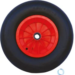 Roue pleine avec jante plastique