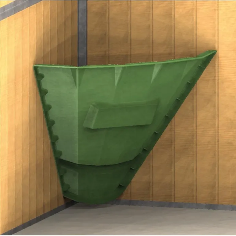 Râtelier d'angle ajustable