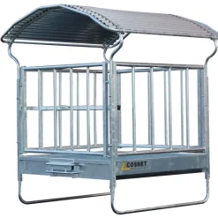 Râtelier de prairie métallique à encolure RTE