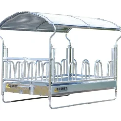 Râtelier de prairie métallique à feston RDTF II