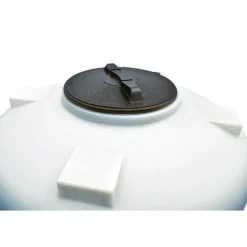 Silo à aliments 500 L avec trappe sur châssis