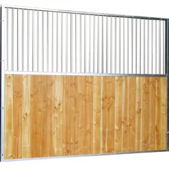 Séparation de box fixe barreaudée/bois 3 m