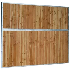 Séparation de box fixe pleine bois 3 m